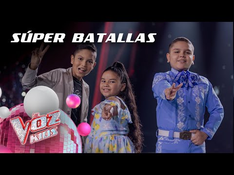 Daniel, Génesis y Fabián arrasan en el Diamante - Súper Batallas | La Voz Kids 2024