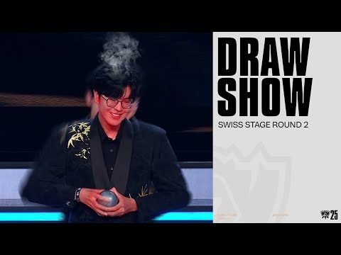 스위스 스테이지 Day2 조 추첨식 | 10.15 | 2025 월드 챔피언십