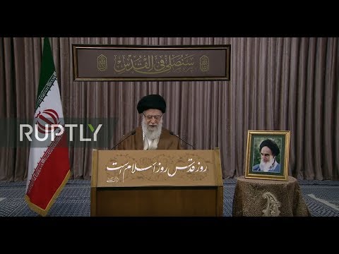 LIVE: Khamenei gives speech for International Quds Day