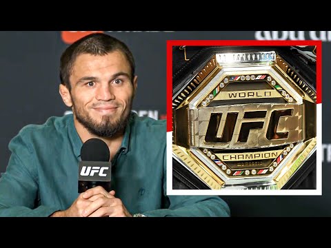 Umar Nurmagomedov: “I Want to Be Champion By Next Year.” | UFC Abu Dhabi