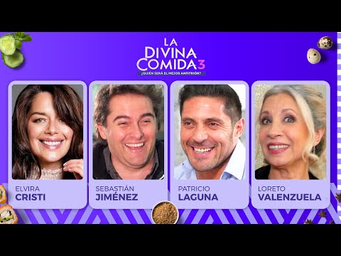 La Divina Comida - Elvira Cristi, Sebastián Jiménez, Pato Laguna y Loreto Valenzuela