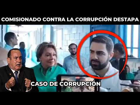 COMISIONADO CONTRA LA CORRUPCIÓN EXPONE ALLAZGOS IMPACTANTES DEL GOBIERNO ANTERIOR, GUATEMALA