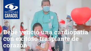 No le daban esperanzas: bebé venció una cardiopatía con exitoso trasplante de corazón