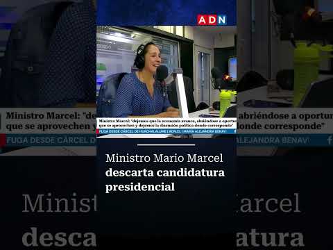 Mario Marcel descarta candidatura presidencial