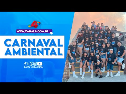 MARENA desarrolla carnaval ambiental en el parque Nacional Volcán Masaya