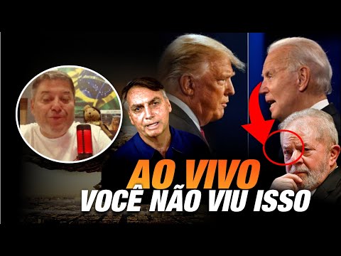 AO VIVO TRUMP VS. BIDEN DEBATE EXPLOSIVO SOBRE BRASIL – ASSISTA AGORA! + PASTOR SANDRO ROCHA