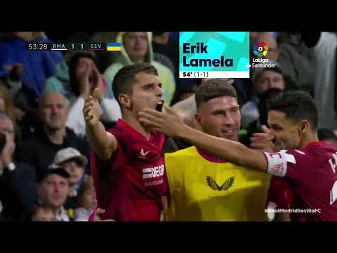 La Liga: Real Madrid thump Sevilla 3-1 (Modric, Vazsquez, Valverde, Lamela) | Match HL