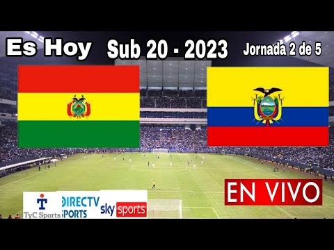 Bolivia vs. Ecuador en vivo, donde ver, a que hora juega Bolivia vs. Ecuador Sub 20 - 2023