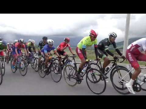 El equipo potosino de ciclismo a la Vuelta Ciclista al Ecuador.