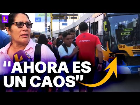 Un día más sin Corredor Morado: Vecinos de San Juan de Lurigancho critican caos vehicular en Bayóvar