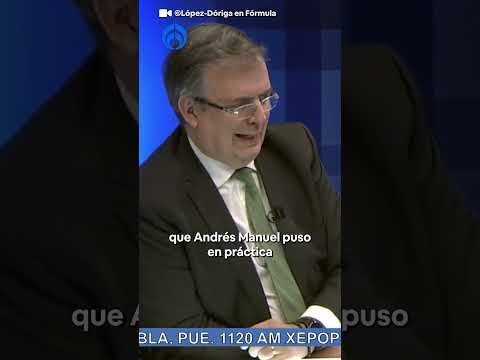 El único sucesor de AMLO he sido yo': Marcelo Ebrard