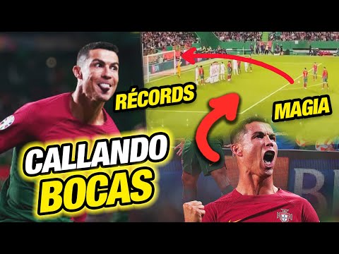 CRISTIANO RONALDO DOBLETE Y GOLAZO De TIRO LIBRE RECORDS CR7 PARTIDAZO