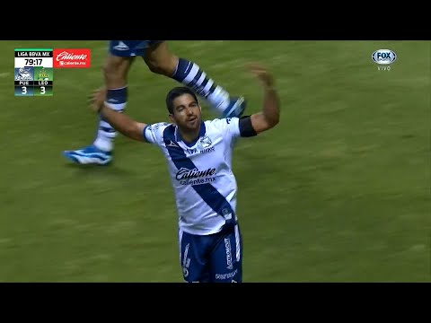 ¡Remate espectacular de Diego De Buen y el Puebla lo empató al 80! | Liga MX