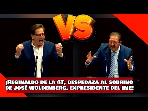 ¡VEAN! ¡REGINALDO SANDOVAL del PT, DESPEDAZA al SOBRINO de JOSÉ WOLDENBERG, EXPRESIDENTE del INE!