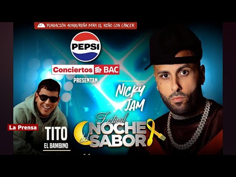 Festival Noche del Sabor promete ser inolvidable junto a Nicky Jam y Tito El Bambino