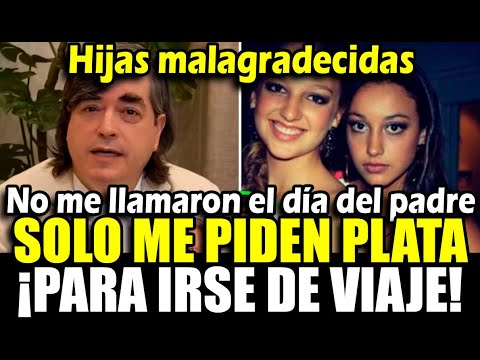 Jaime Bayly destrozad0 x su hijas malagradecidas q no le llaman y solo le piden plata para viajes