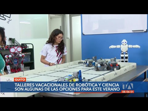 Talleres vacacionales de robótica y ciencia
