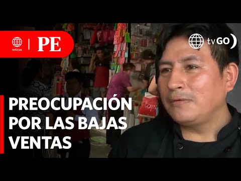 Manifestaciones afectan a comerciantes de Mesa Redonda | Primera Edición (HOY)