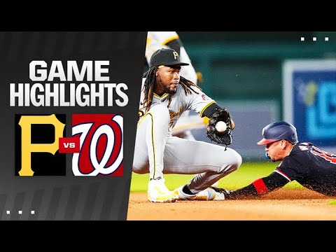 Pirates vs. Nationals Game Highlights (4/3/24) | MLB Highlights