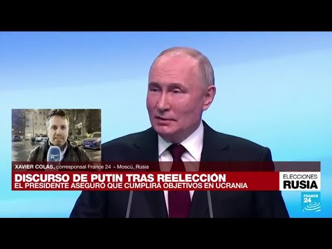 Informe desde Moscú: esto dijo Vladimir Putin tras conocer su victoria en las elecciones