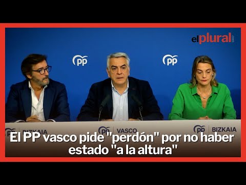 El PP vasco pide perdón por no haber estado a la altura en la rebaja de penas a etarras