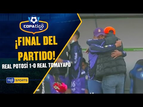 ¡Final del partido! Sobre el cierre del encuentro, Real Potosí logró imponerse a Real Tomayapo.