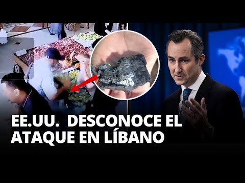 EE.UU. niega estar IMPLICADO en EXPLOSIONES DE BÍPERES de HEZBOLÁ | El Comercio