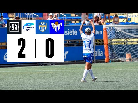 UDG Tenerife vs Sporting Club Huelva (2-0) | Resumen y goles | Highlights Liga F