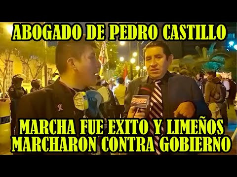 POLICIA TRATO IMPEDIR LAS MANIFESTACIONES EN LA CAPITAL PERUANA ..