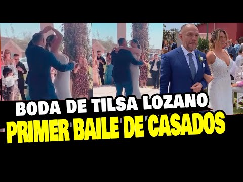 BODA DE TILSA LOZANO: PRIMER BAILE DE CASADA CON SU ESPOSO JACKSON MORA