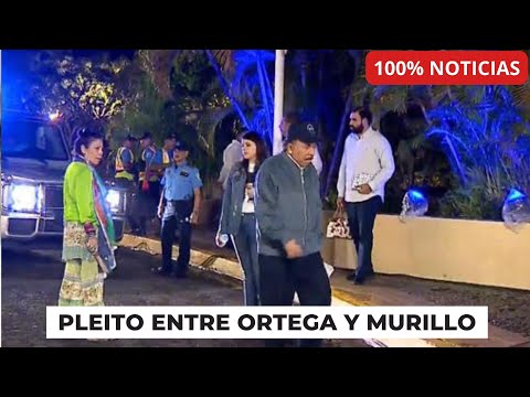 Daniel Ortega y Rosario Murillo se pelean, Murillo dejó solo a Ortega en homenaje a Clemente