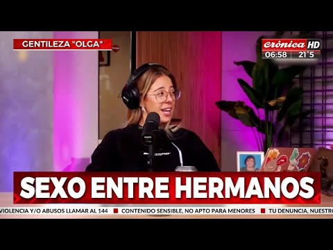 Nati Jota propuso debatir sobre el sexo entre hermanos y generó revuelo en las redes