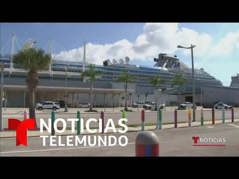 Crucero Coral Princess desembarca en Miami con dos muertos por coronavirus | Noticias Telemundo