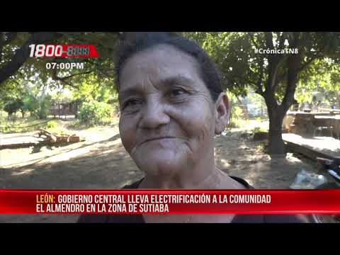 Gobierno cumple sueño de familias del Almendro, en León – Nicaragua