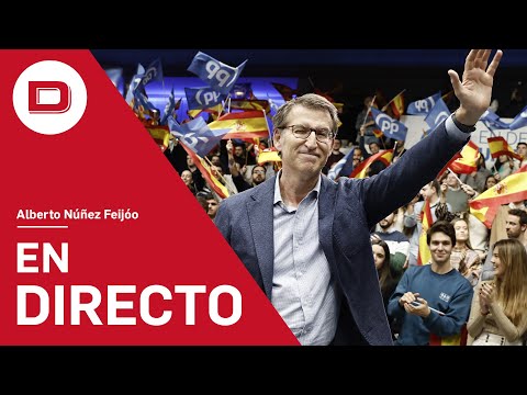 DIRECTO | Alberto Núñez Feijóo clausura el acto en la Región de Murcia junto a Fernando López Miras