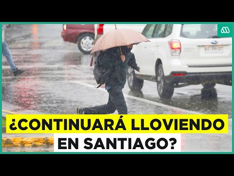 Fría jornada en Santiago: ¿Cuándo volverá a llover?