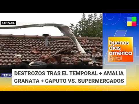 Amalia Granata + Destrozos por el temporal + Caputo y Milei #BDA | Programa completo (13/03/24)