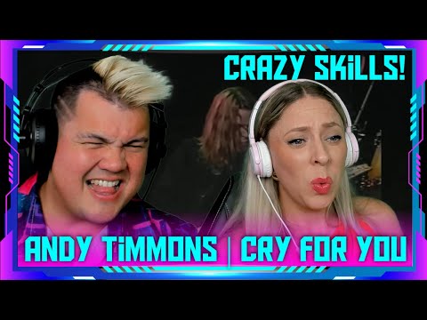 Reaction to Andy Timmons - Official Bootleg - Cry For You | THE WOLF HUNTERZ Jon and Dolly