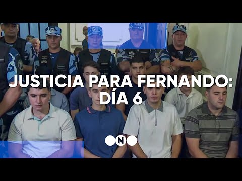 JUSTICIA PARA FERNANDO: DÍA 6 - Telefe Noticias