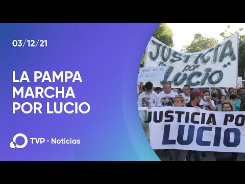 Marcha por Lucio en La Pampa