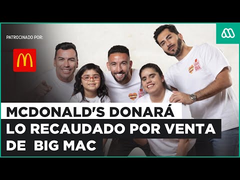 EN VIVO | McDonald's donará dinero recaudado por venta de Big Mac para fundaciones