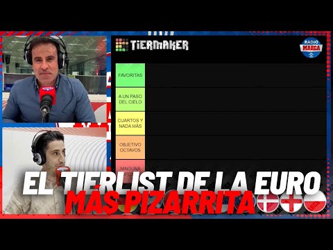 ¡Miguel Quintana se moja! El Tier List más pizarrita de la Eurocopa I MARCA