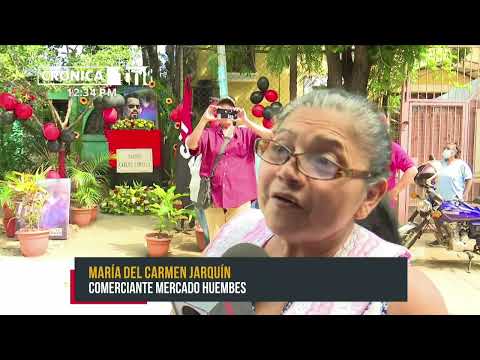 Barrios de Managua realizan actividades en honor a Carlos Fonseca - Nicaragua