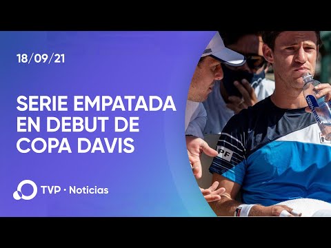 Sorpresiva derrota del Peque en la primera jornada de la Copa Davis