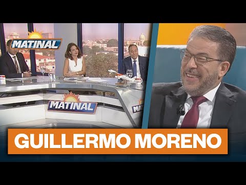 Guillermo Moreno, Candidato a senador del DN por el PRM y Alianza País | Matinal