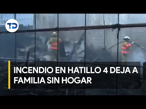 Primos pierden vivienda por incendio en Hatillo 4