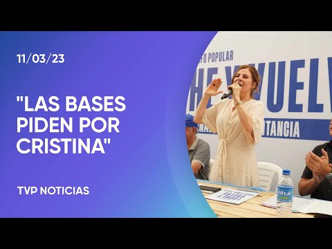 “Uno se siente en deuda con Cristina Kirchner”