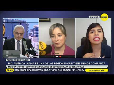 BID: América Latina es una de las regiones que tiene menos confianza