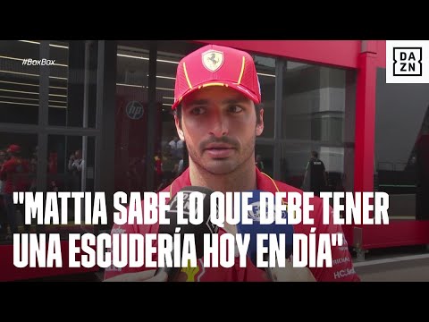 Carlos Sainz confiesa que ha hablado con Mattia Binotto: Es el puesto ideal para él