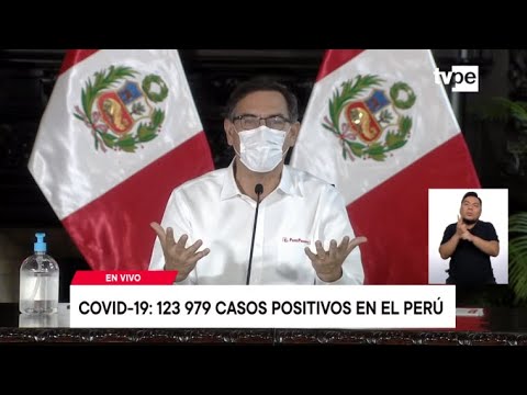 Día 71: conferencia de prensa del presidente Martín Vizcarra